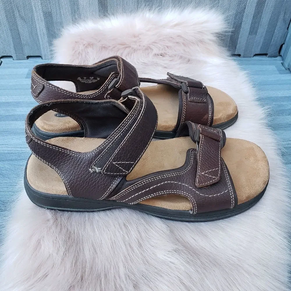 Dr Scholls Brown Zachary Memory Foam Men's sandals